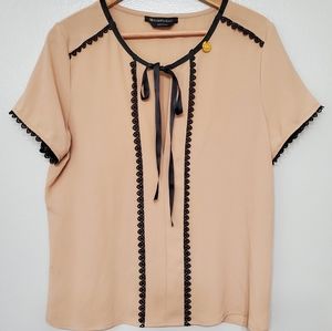 Roberta Biagi Lace Tassel Blouse Top